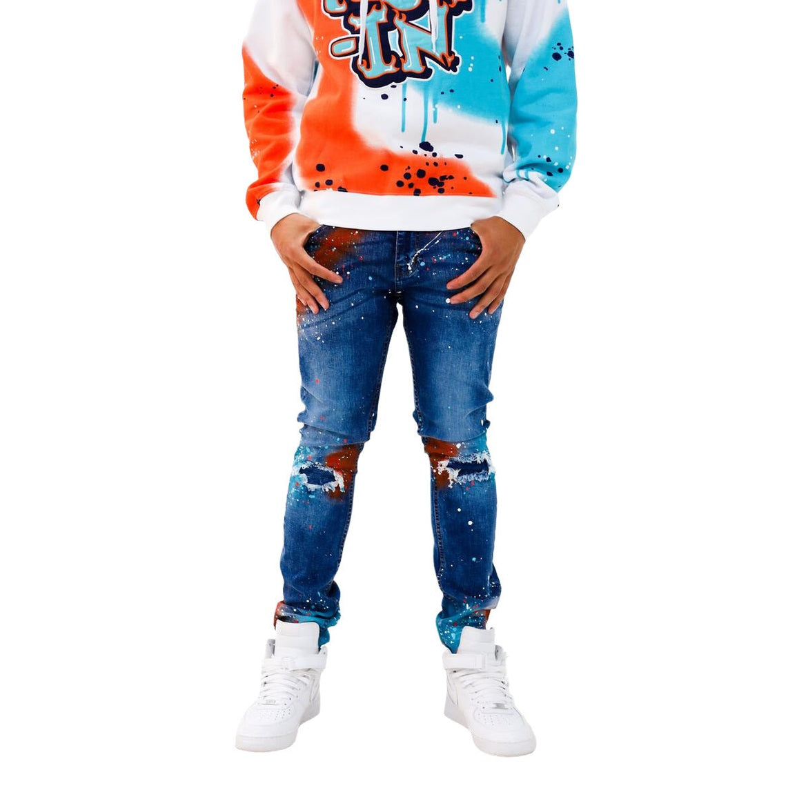 EVOLUTION S33624X-ORANGE/AQUA