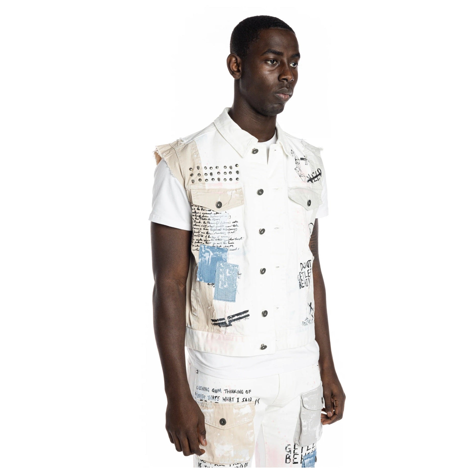 SMOKE RISE JV22244B-WHITE ECRU