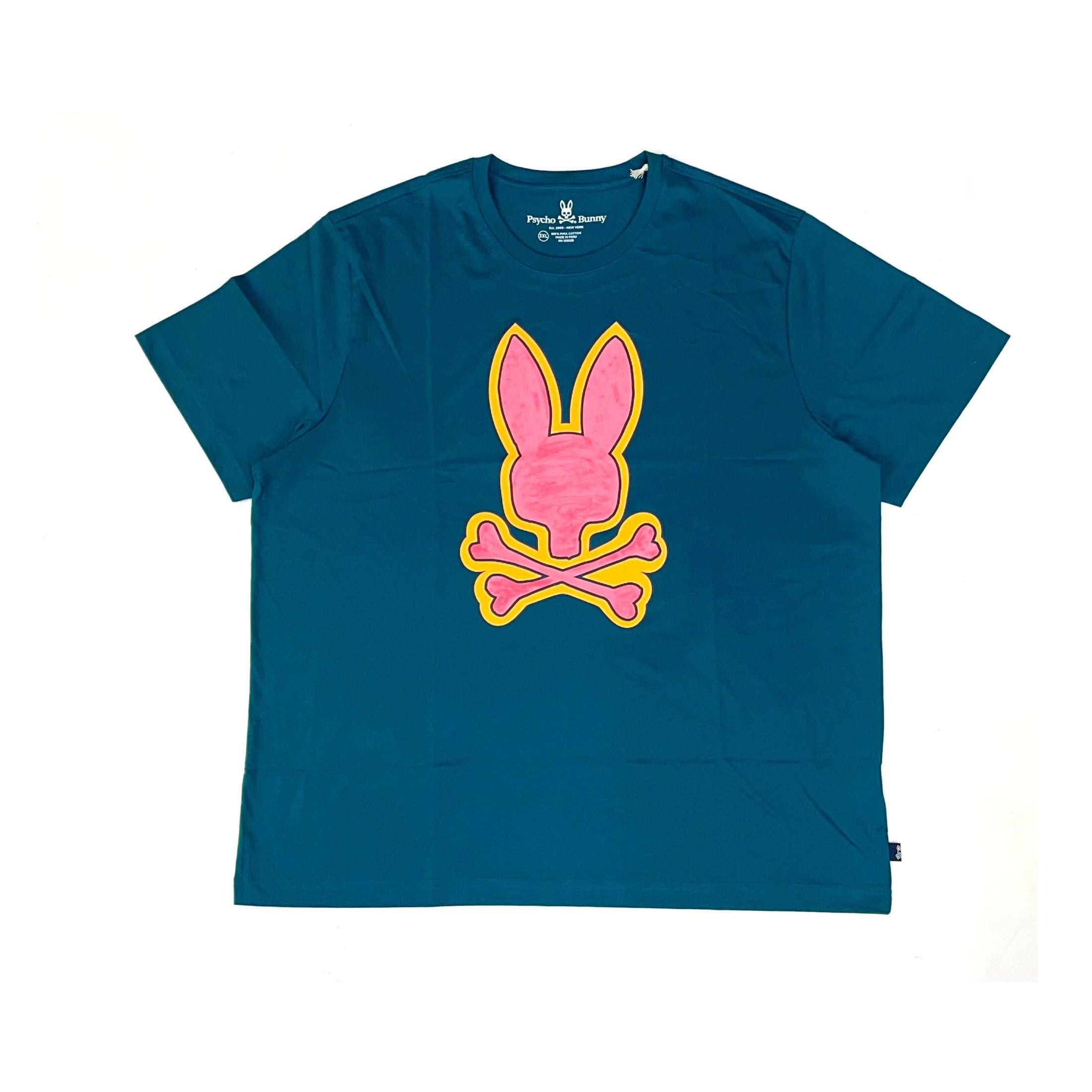 PSYCHO BUNNY B9U409R1PC-TEAL