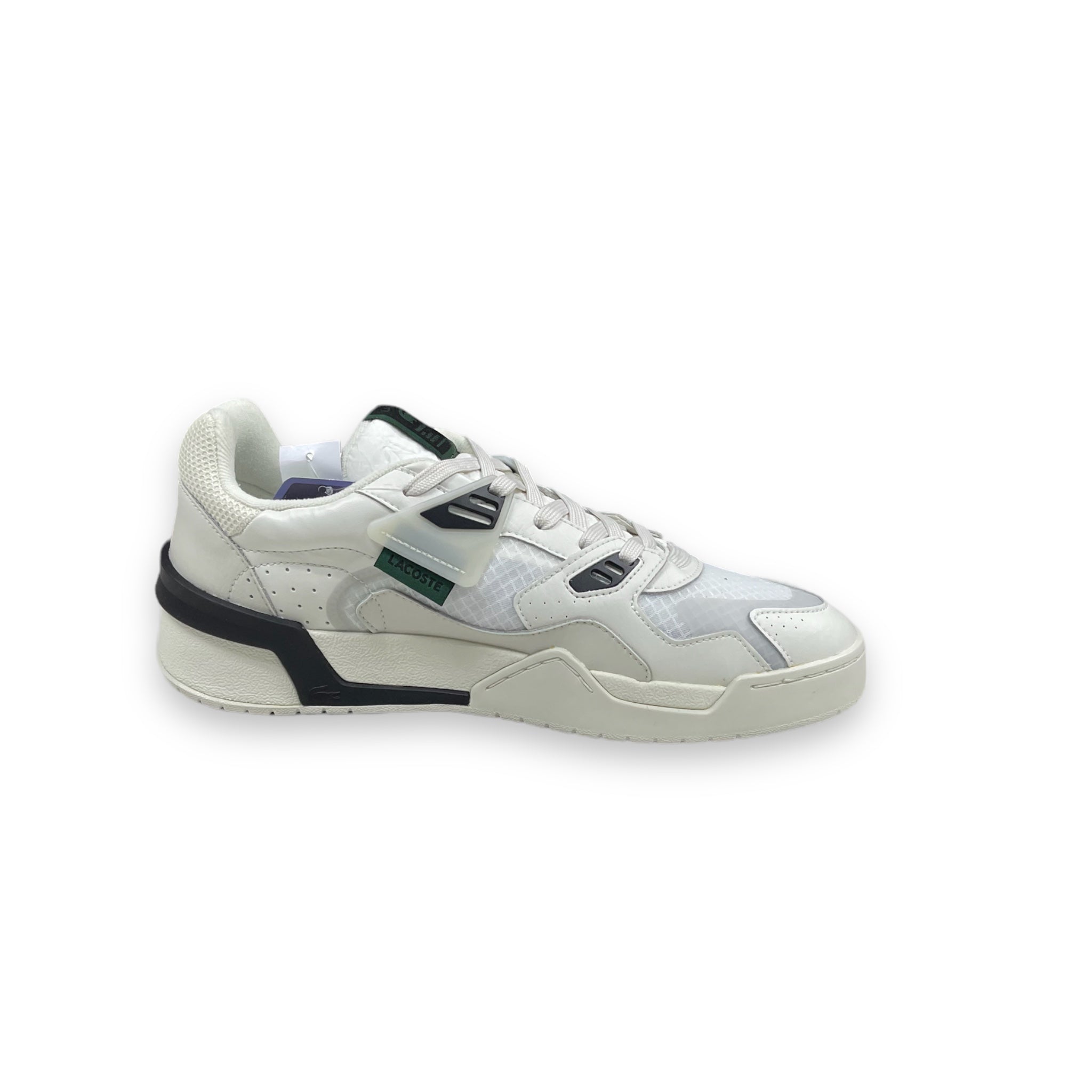 LACOSTE 745SMA003465T-WHITE/OFF WHITE
