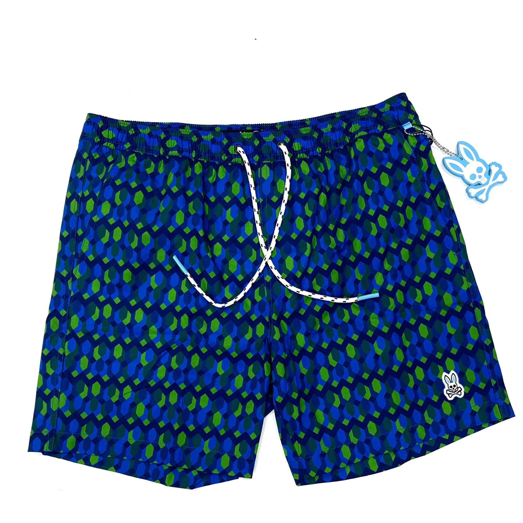 PSYCHO BUNNY B6W326S1PO-BLUE CLAY