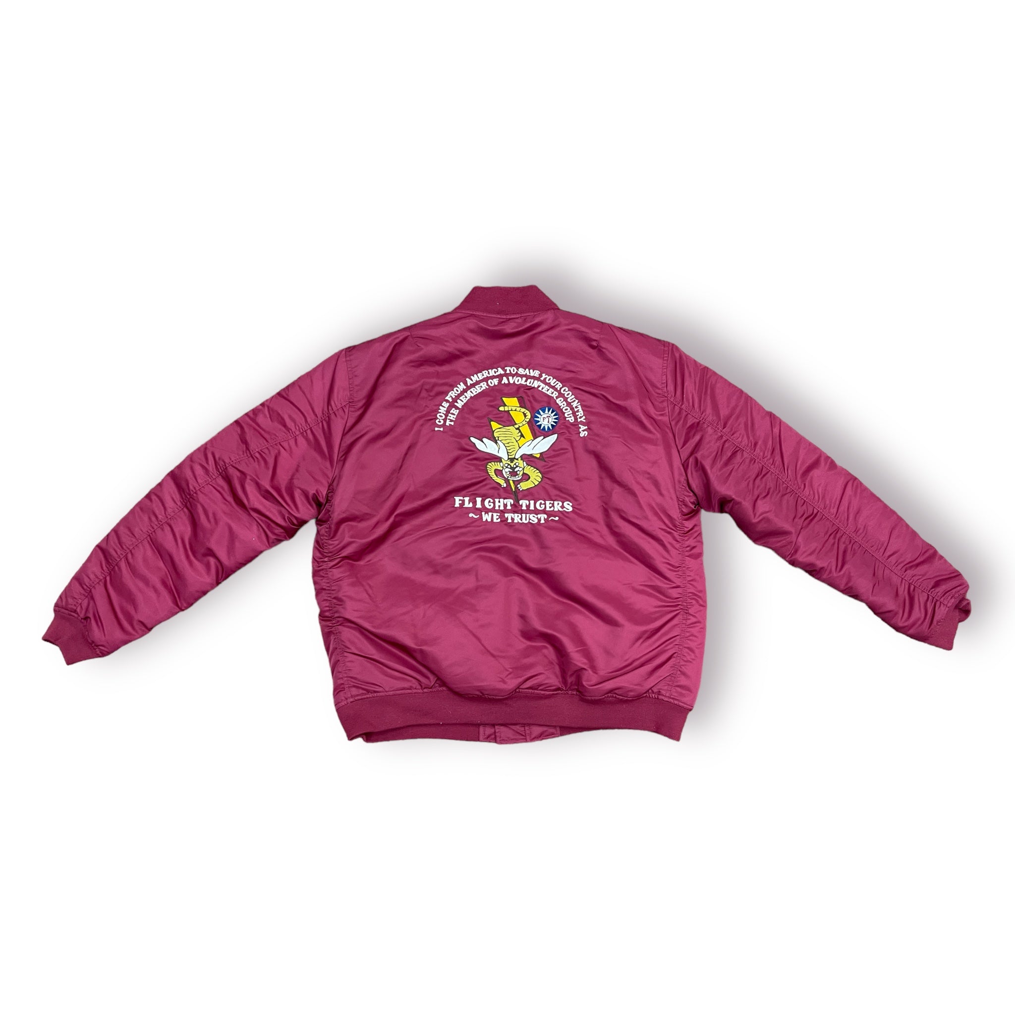 FLIGHT TIGERS 8915-BURGUNDY