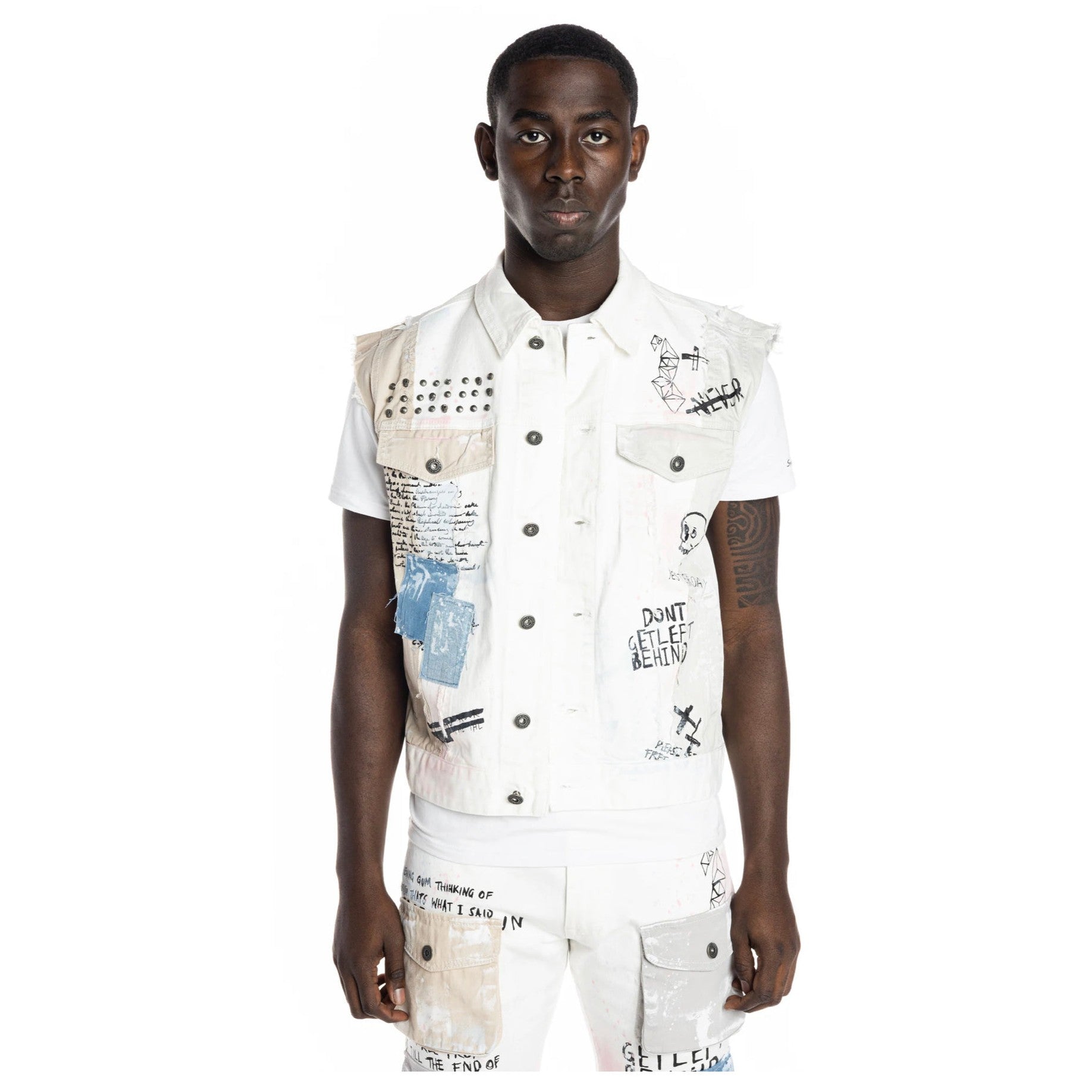 SMOKE RISE JV22244B-WHITE ECRU