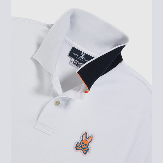 PSYCHO BUNNY B9K126S-WHITE by Psycho Bunny