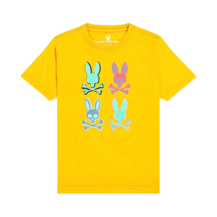 PSYCHO BUNNY B9U421R1PC-YELLOW