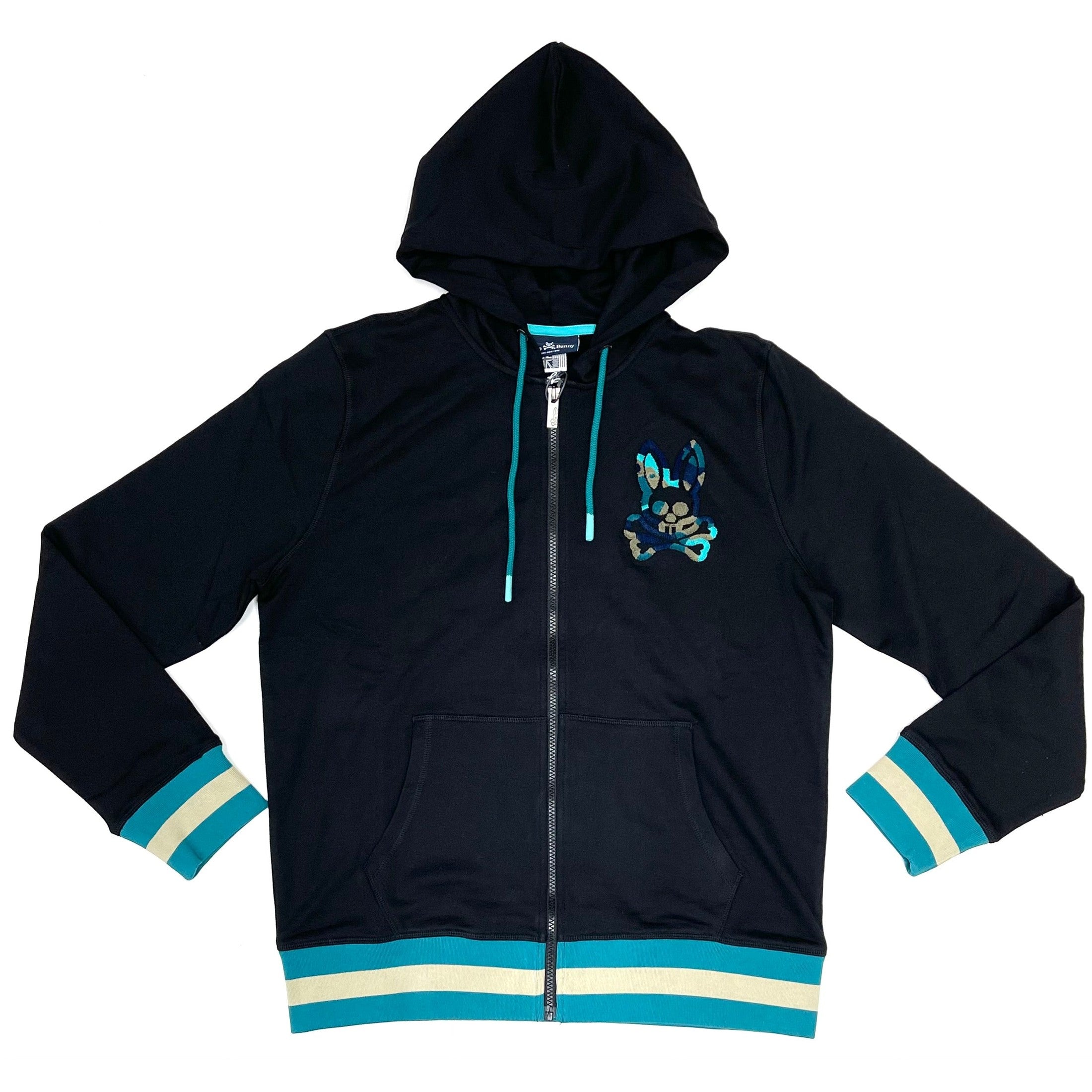 PSYCHO BUNNY B6H209Q1FT-BLACK