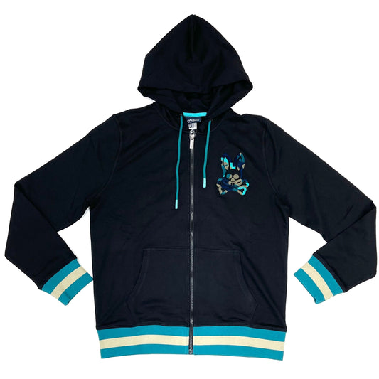 PSYCHO BUNNY B6H209Q1FT-BLACK by Psycho Bunny