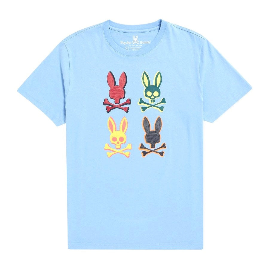 PSYCHO BUNNY B9U421R1PC-BLUE