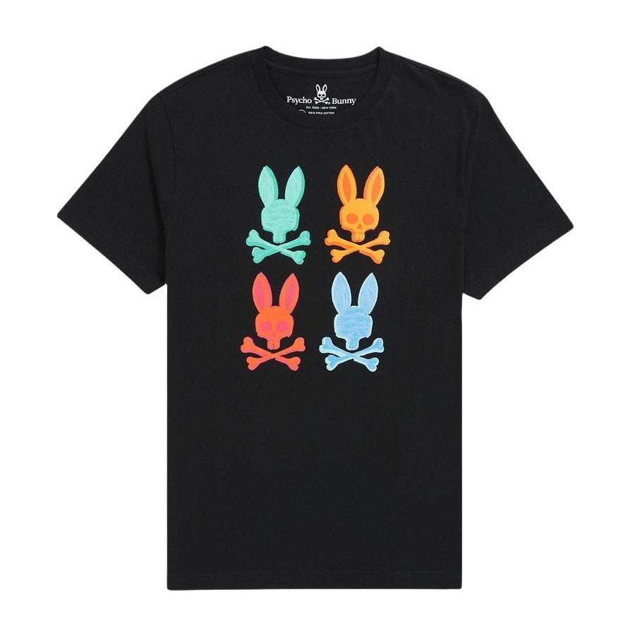 PSYCHO BUNNY B9U421R1PC-BLACK by Psycho Bunny