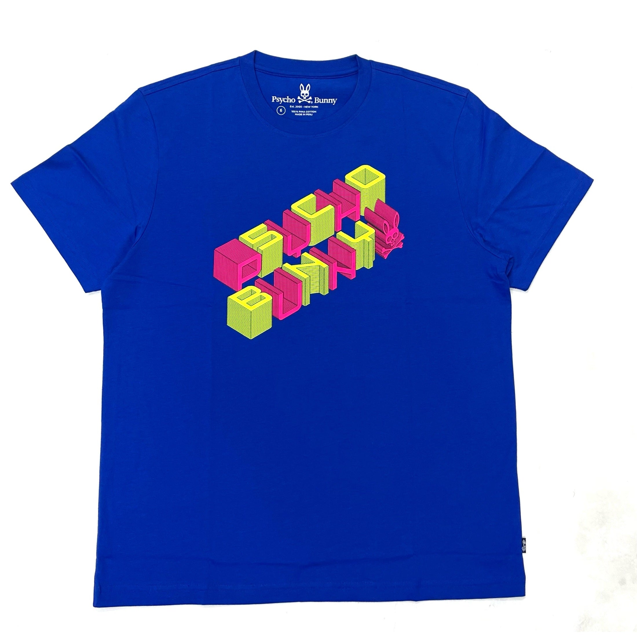 PSYCHO BUNNY B6U208S1-SAPHIRE