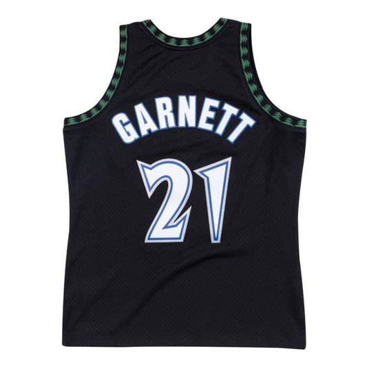 Timberwolves 97-98 Kevin Garnett Jersey by Mitchell and Ness