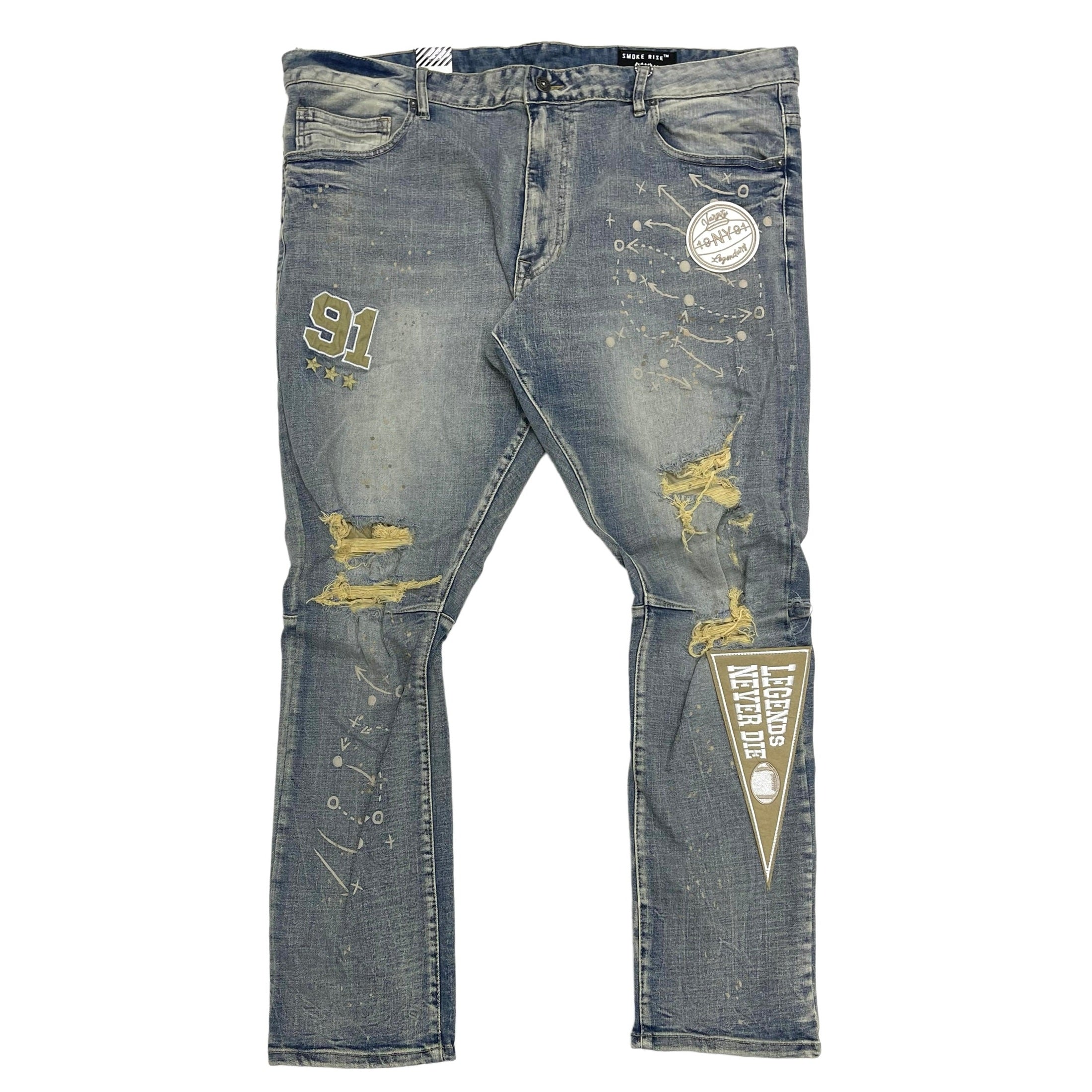 SMOKE RISE JP22645-ALPINE BLUE