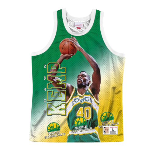 MITCHELL AND NESS 3207-SUPERSONICS by Mitchell and Ness